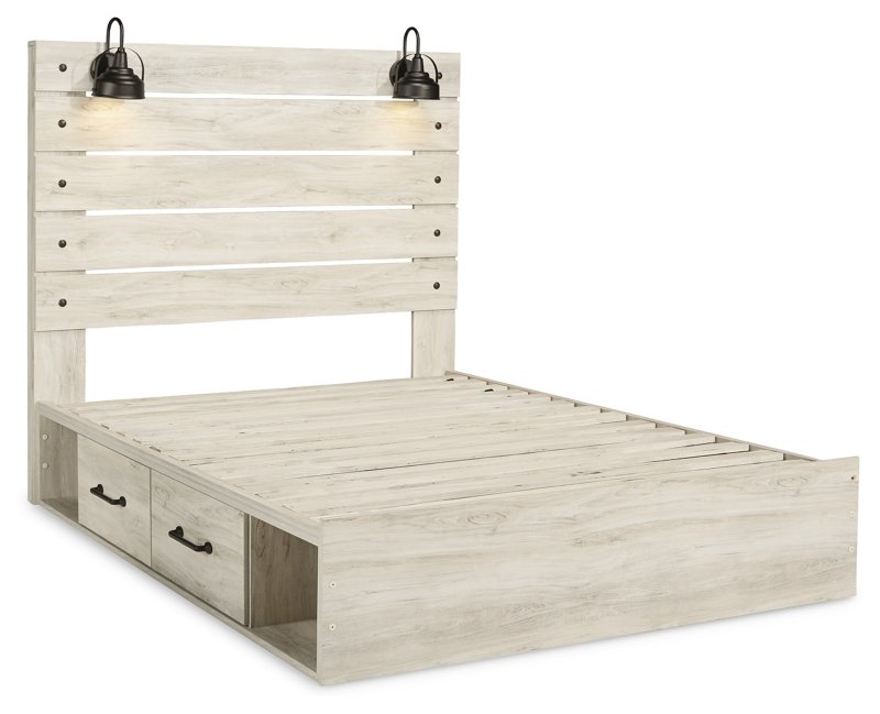 Cambeck Queen Panel Bed with 4 Storage Drawers - Image 6