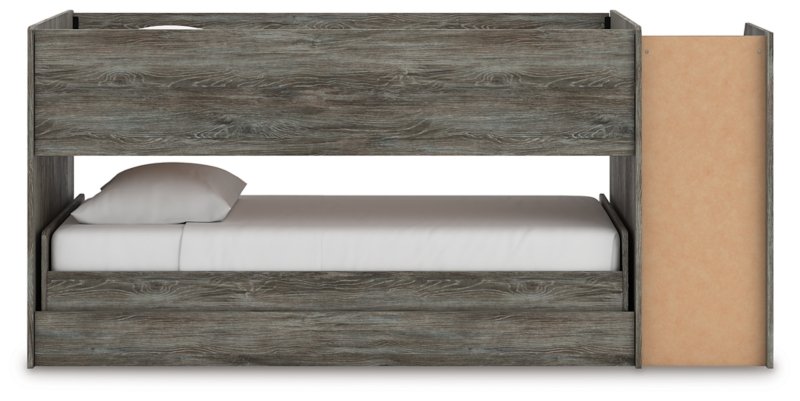 Frandern Twin Over Twin Loft Bed and Mattresses - Image 7