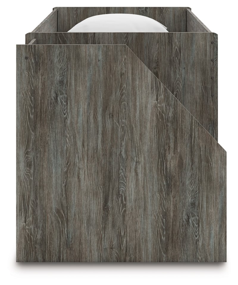 Frandern Twin Over Twin Loft Bed and Mattresses - Image 6