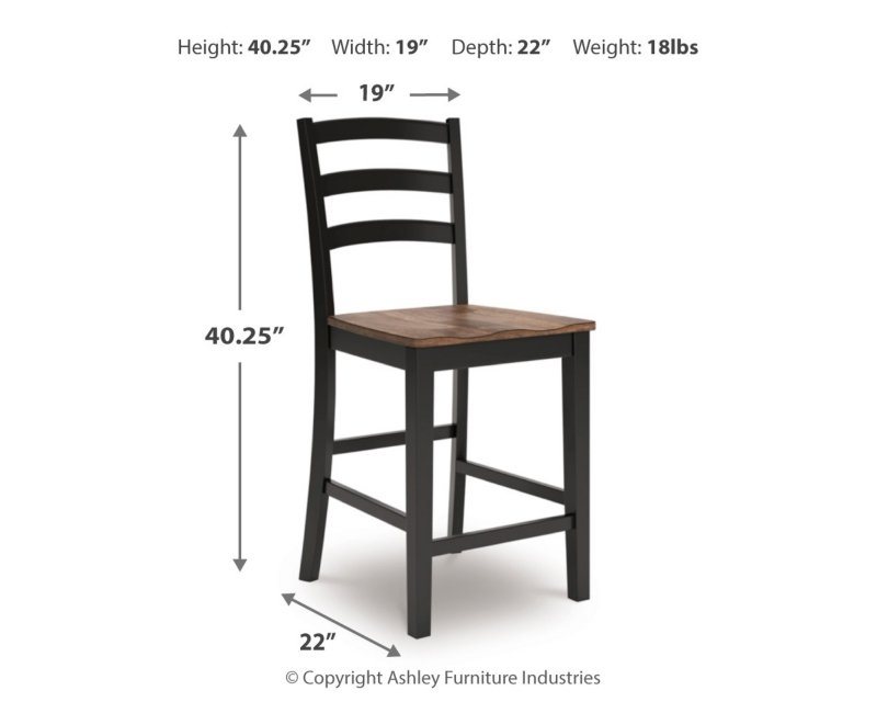 Wildenauer Counter Height Dining Table and 6 Barstools - Image 18