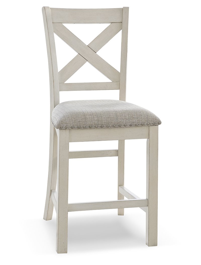 Robbinsdale Counter Height Table and 8 Barstools - Image 12