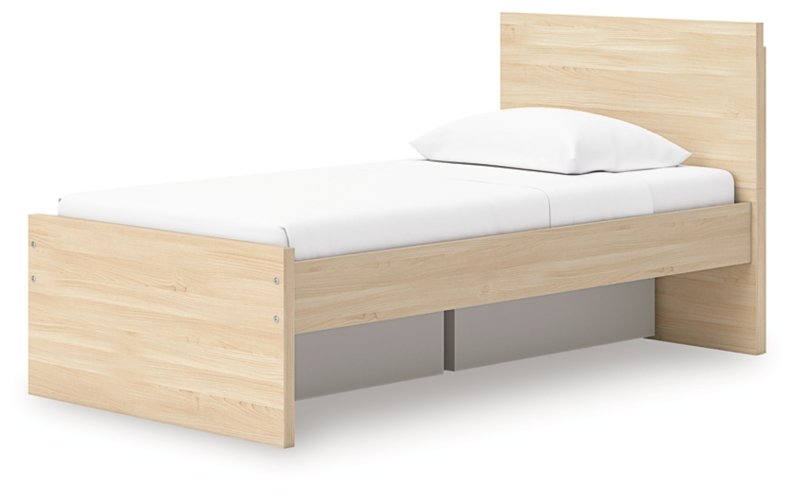 Onita Twin Panel Platform Bed with 1 Side Storage - Image 4