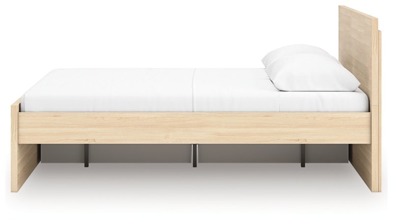 Onita Queen Panel Platform Bed with 1 Side Storage - Image 9