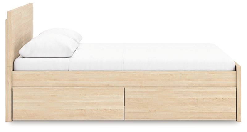 Onita Queen Panel Platform Bed with 1 Side Storage - Image 7