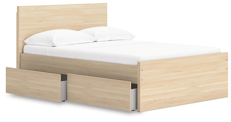 Onita Full Panel Platform Bed with 1 Side Storage - Image 6