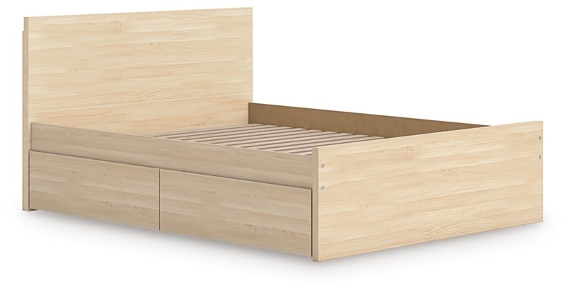 Onita Full Panel Platform Bed with 2 Side Storage - Image 5