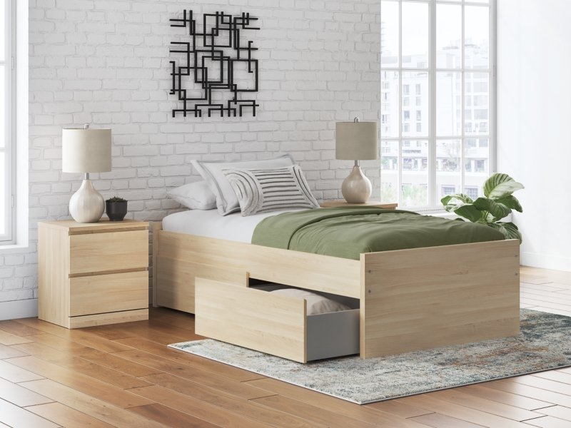 Onita Twin Platform Bed with 1 Side Storage - Image 3