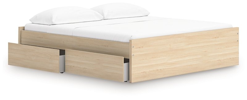 Onita King Platform Bed with 2 Side Storage - Image 3
