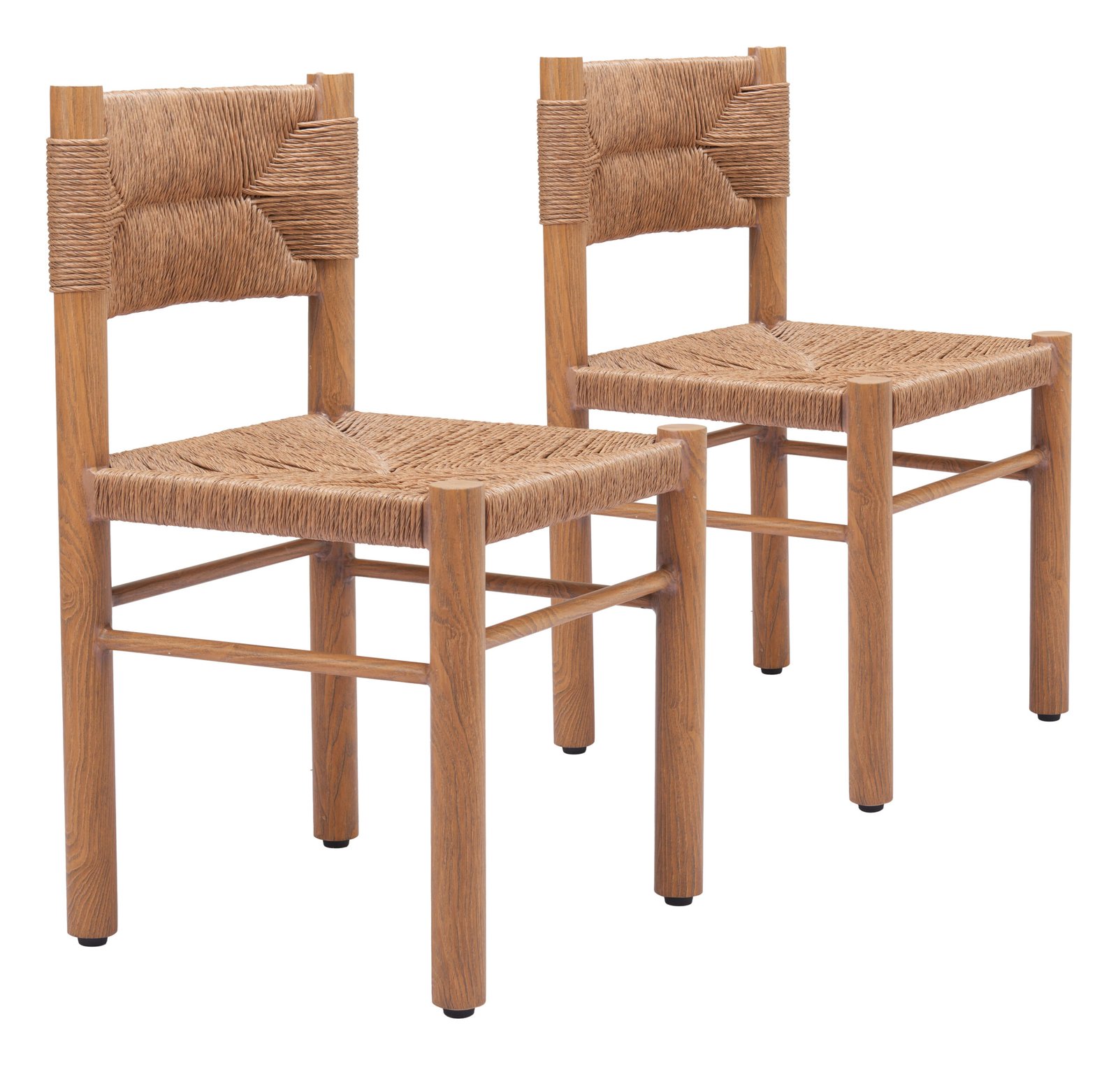 Iska Dining Chair (Set of 2) Natural - Image 12
