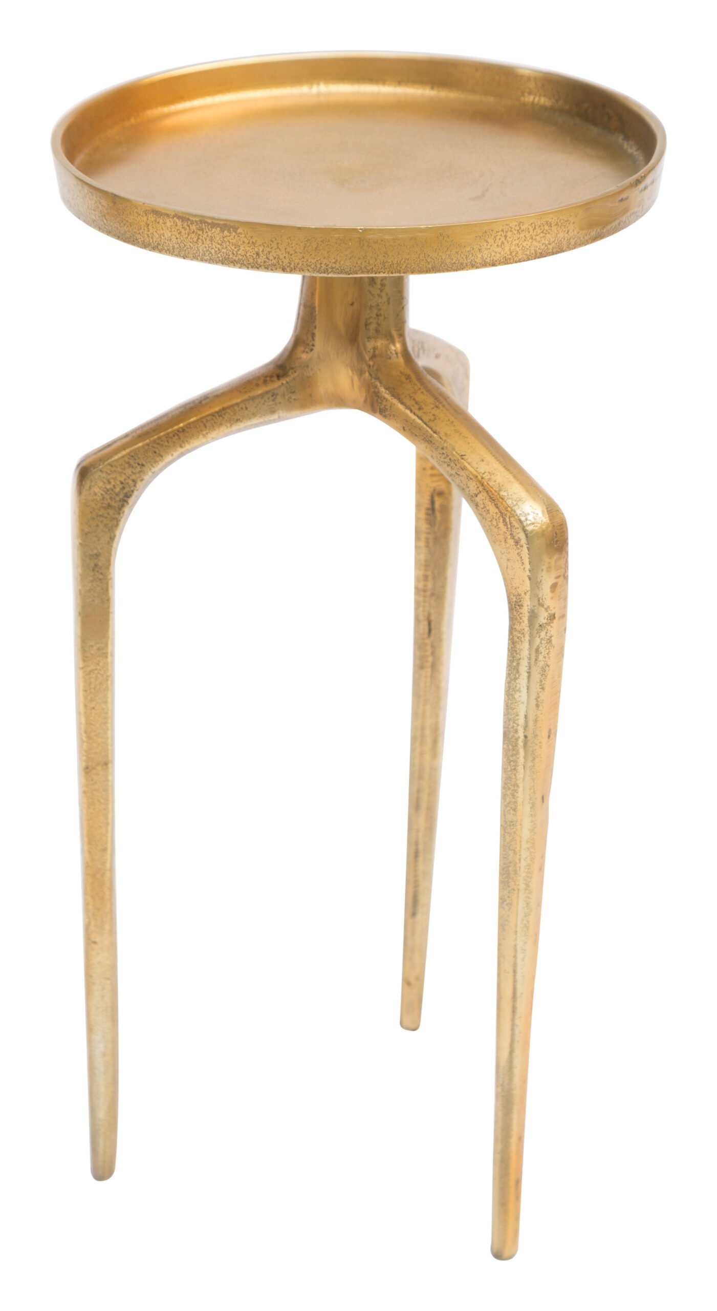 Como Accent Table Set (2-Piece) Antique Gold - Image 7