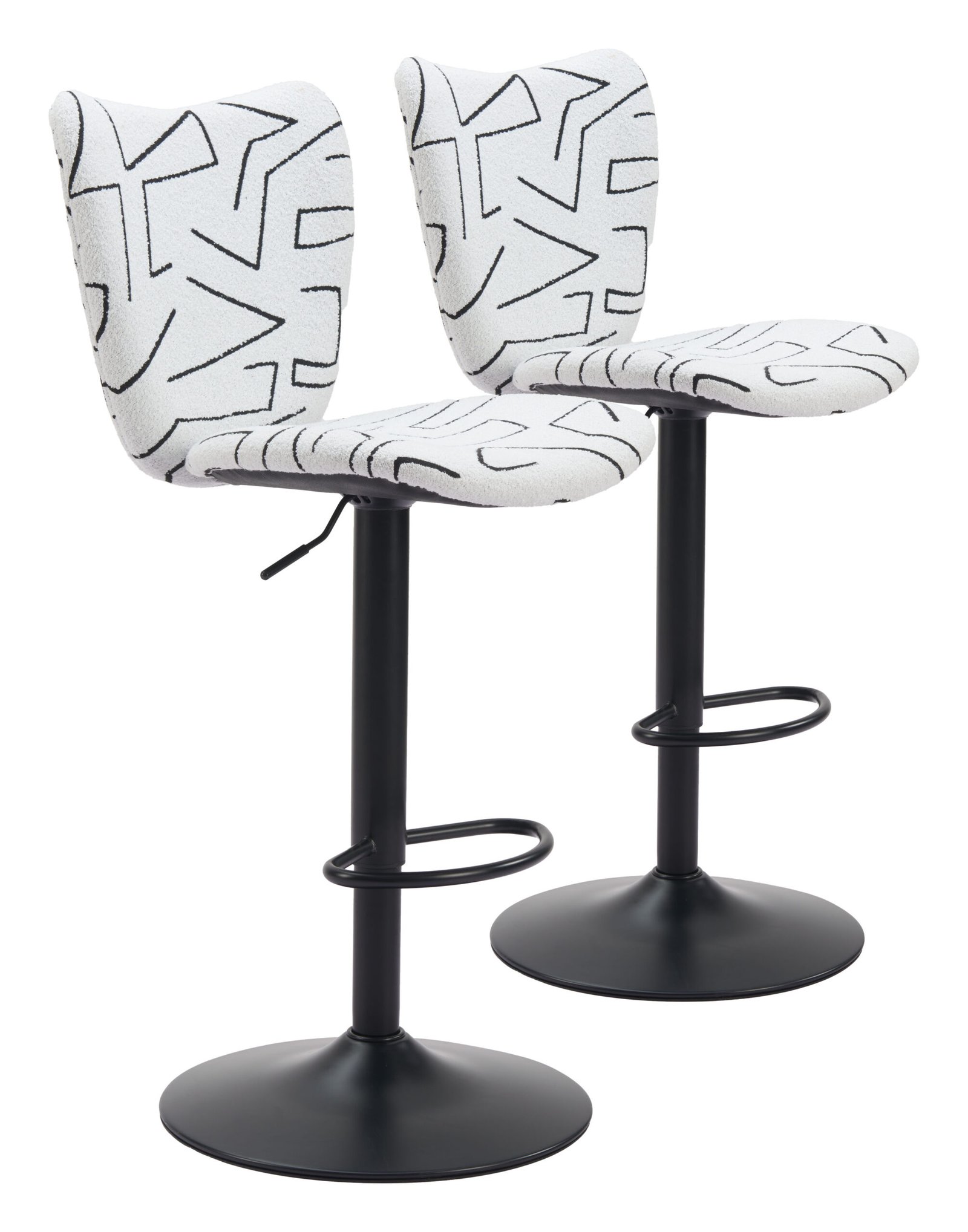 Elevate Barstool (Set of 2) White - Image 10