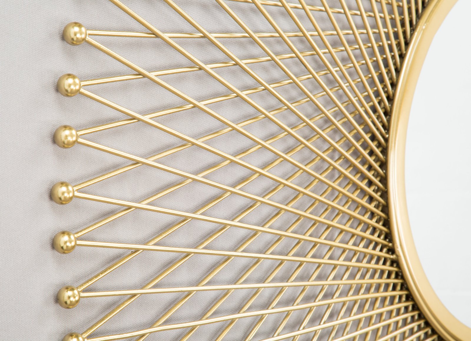 Glow Round Mirror Gold - Image 4