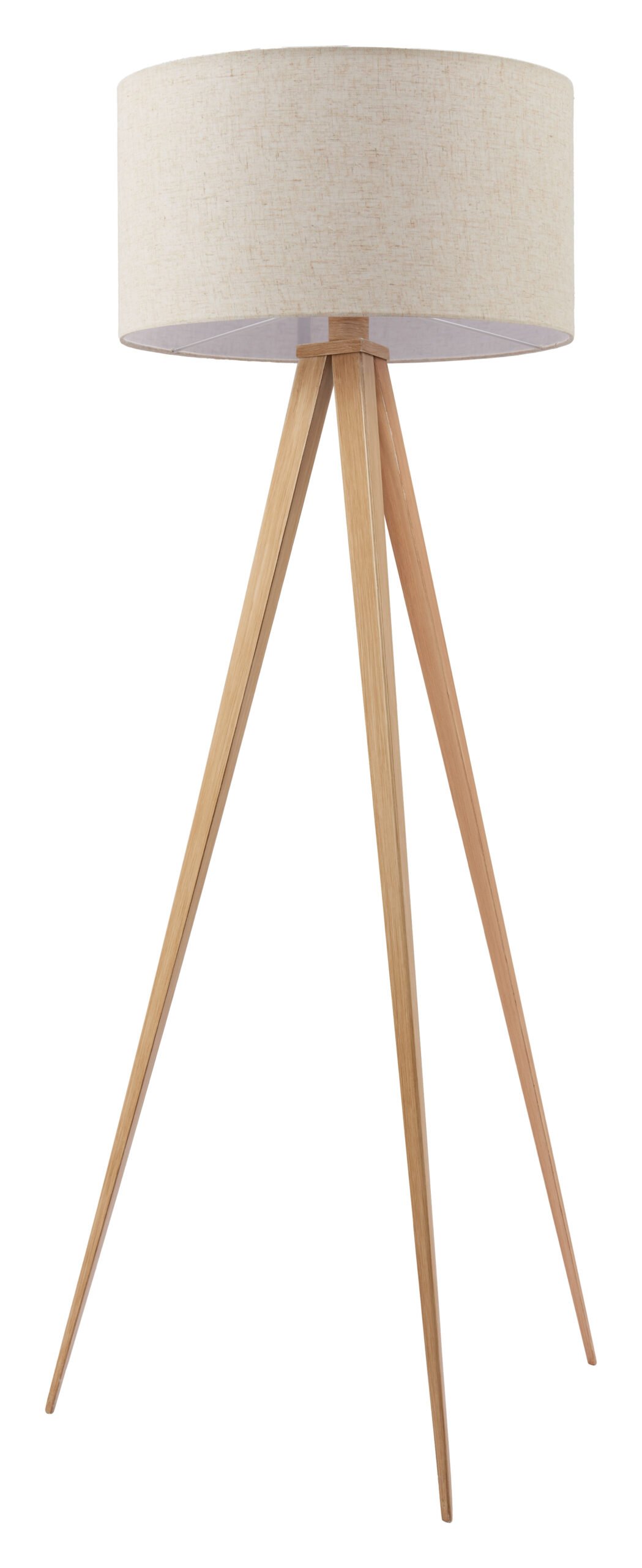 Imperial Floor Lamp Beige & Natural - Image 6