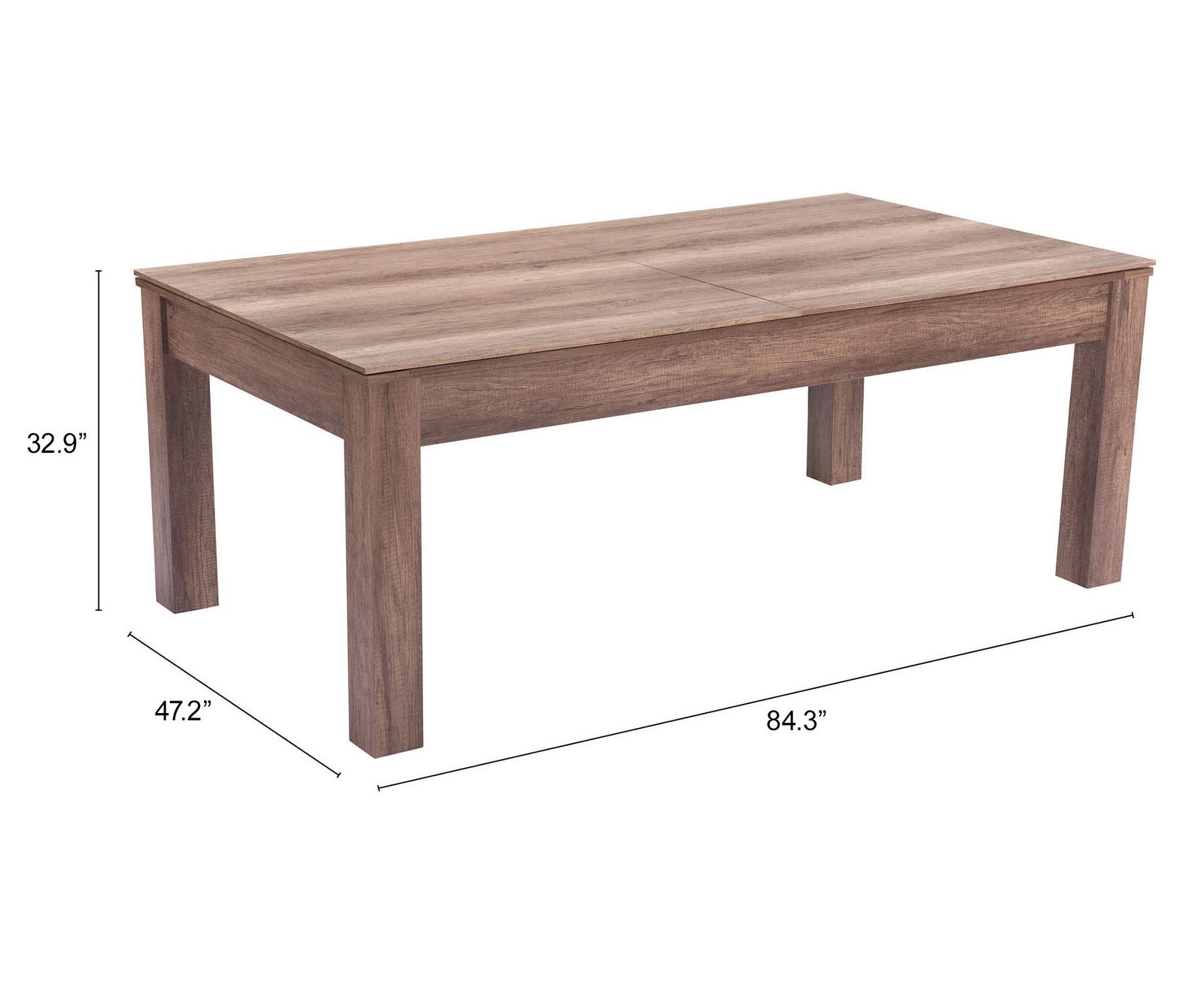 Bonker 3 in 1 Table Brown - Image 22