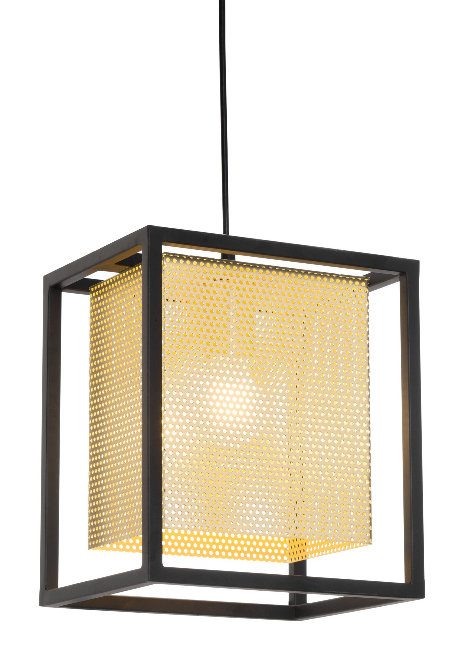 Yves Ceiling Lamp Gold & Black - Image 3