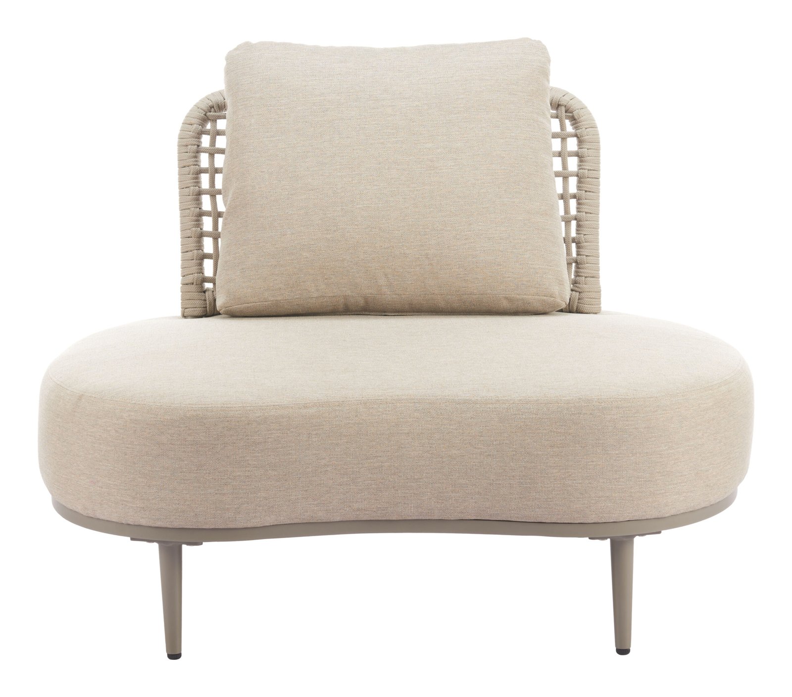 Ruhe Accent Chair Beige - Image 7