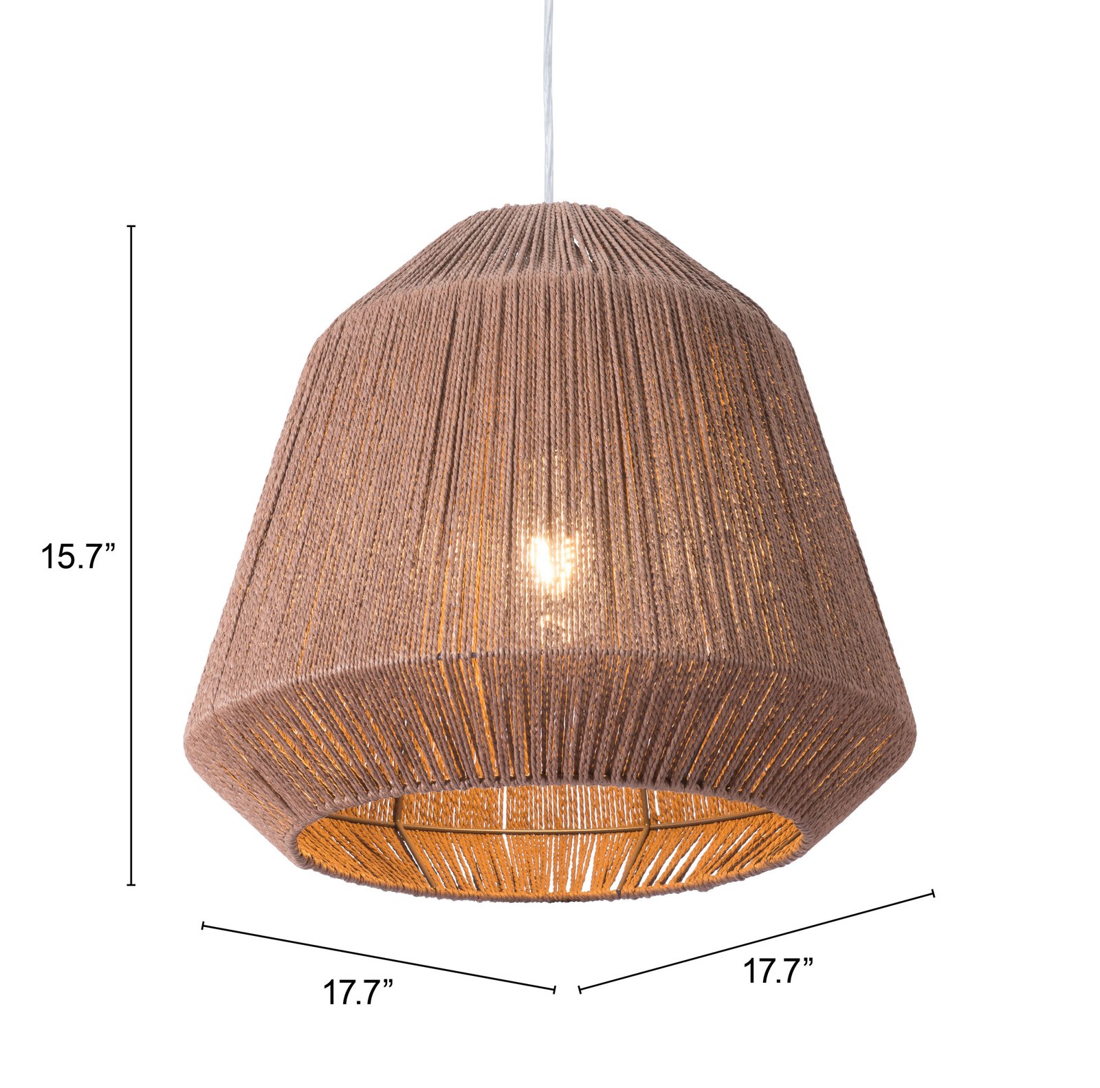 Impala Ceiling Lamp Brown - Image 11