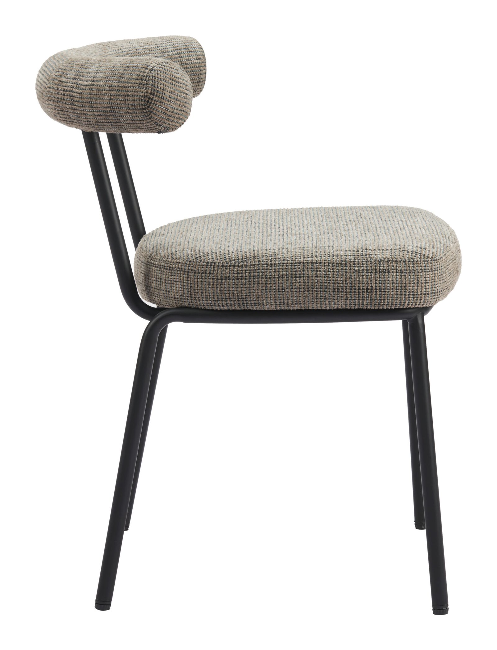 Kede Dining Chair (Set of 2) Green Tweed - Image 2