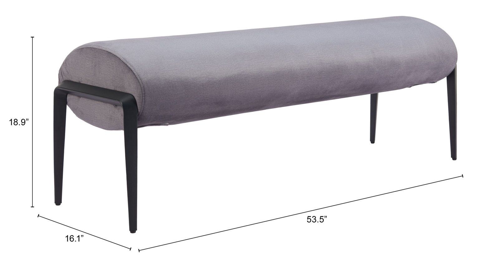 Glatt Bench Gray - Image 6