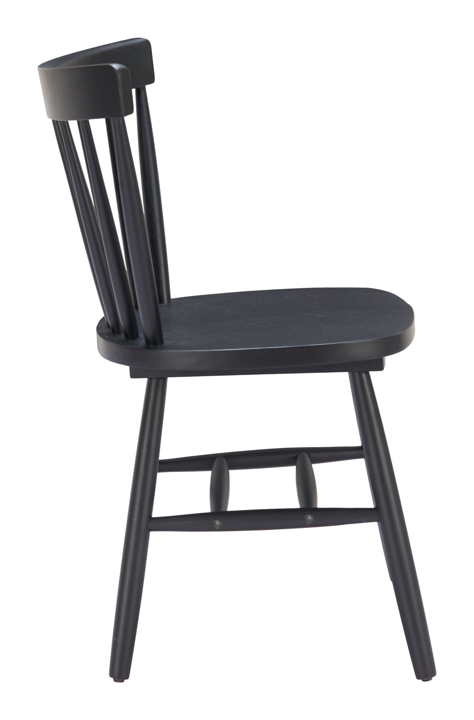 Tyce Dining Chair (Set of 2) Black - Image 2