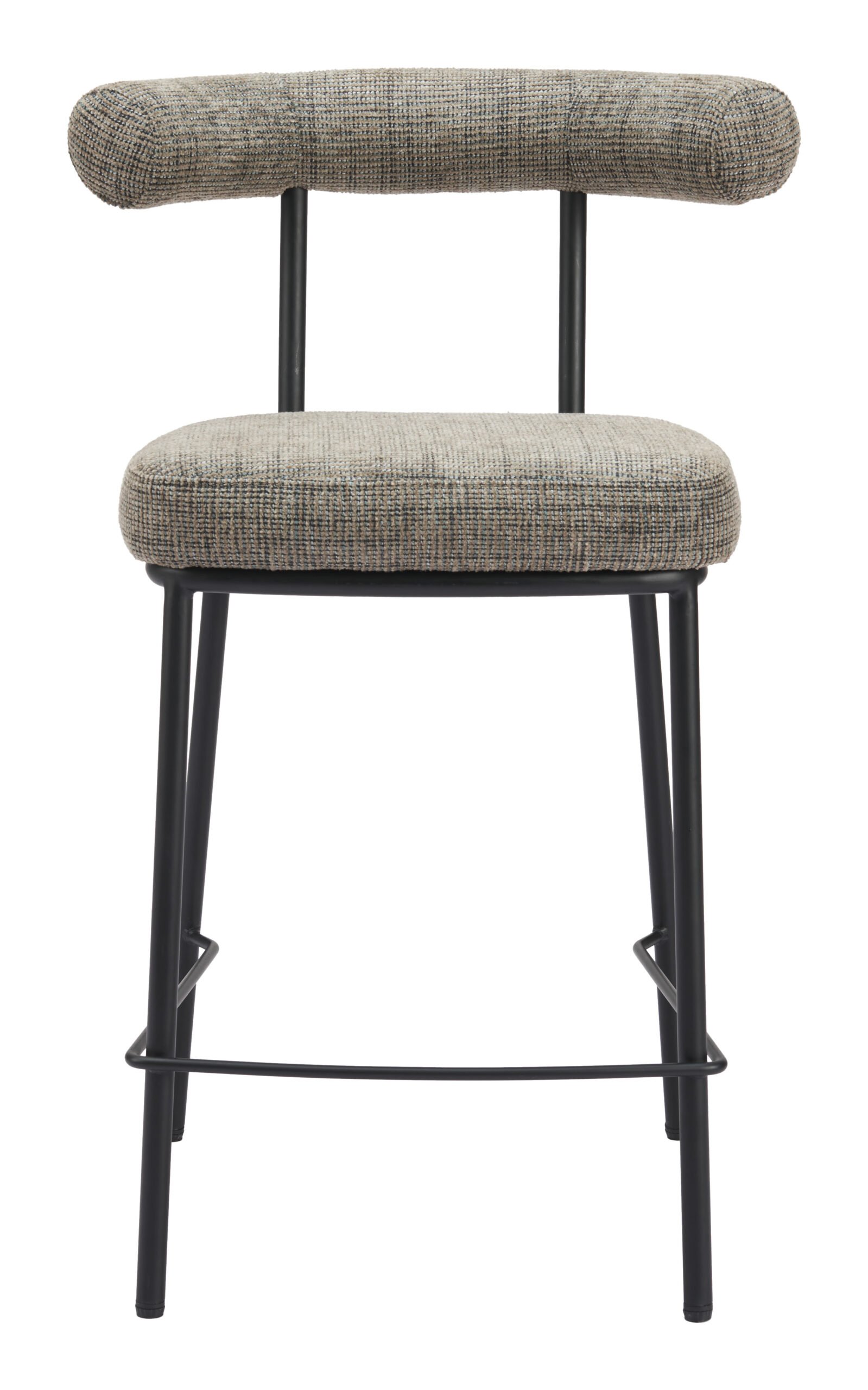 Kede Counter Stool Green Tweed - Image 3