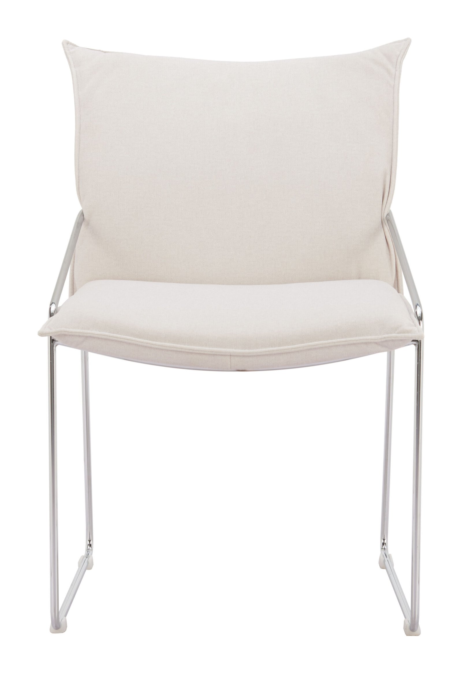 Pola Dining Chair (Set of 2) White - Image 3