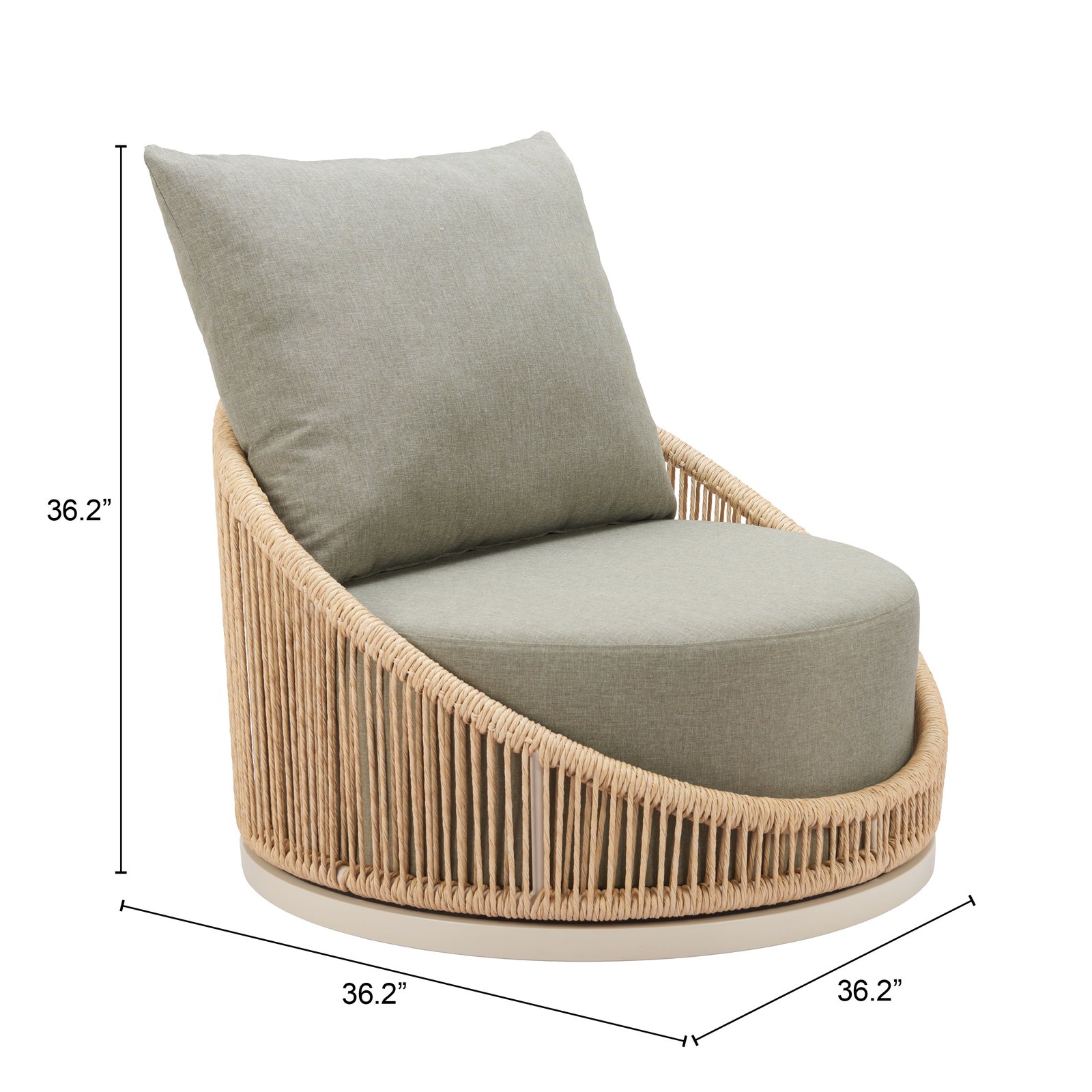 Cabana Swivel Chair Multicolor - Image 11