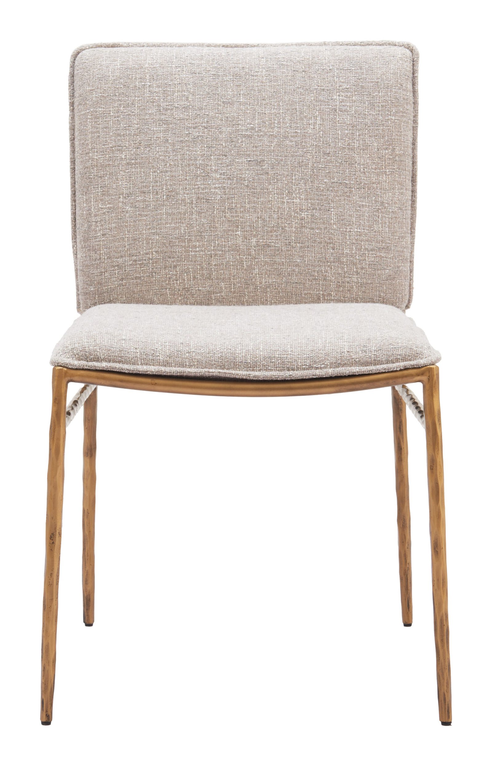 Nordvest Dining Chair Beige & Gold - Image 5