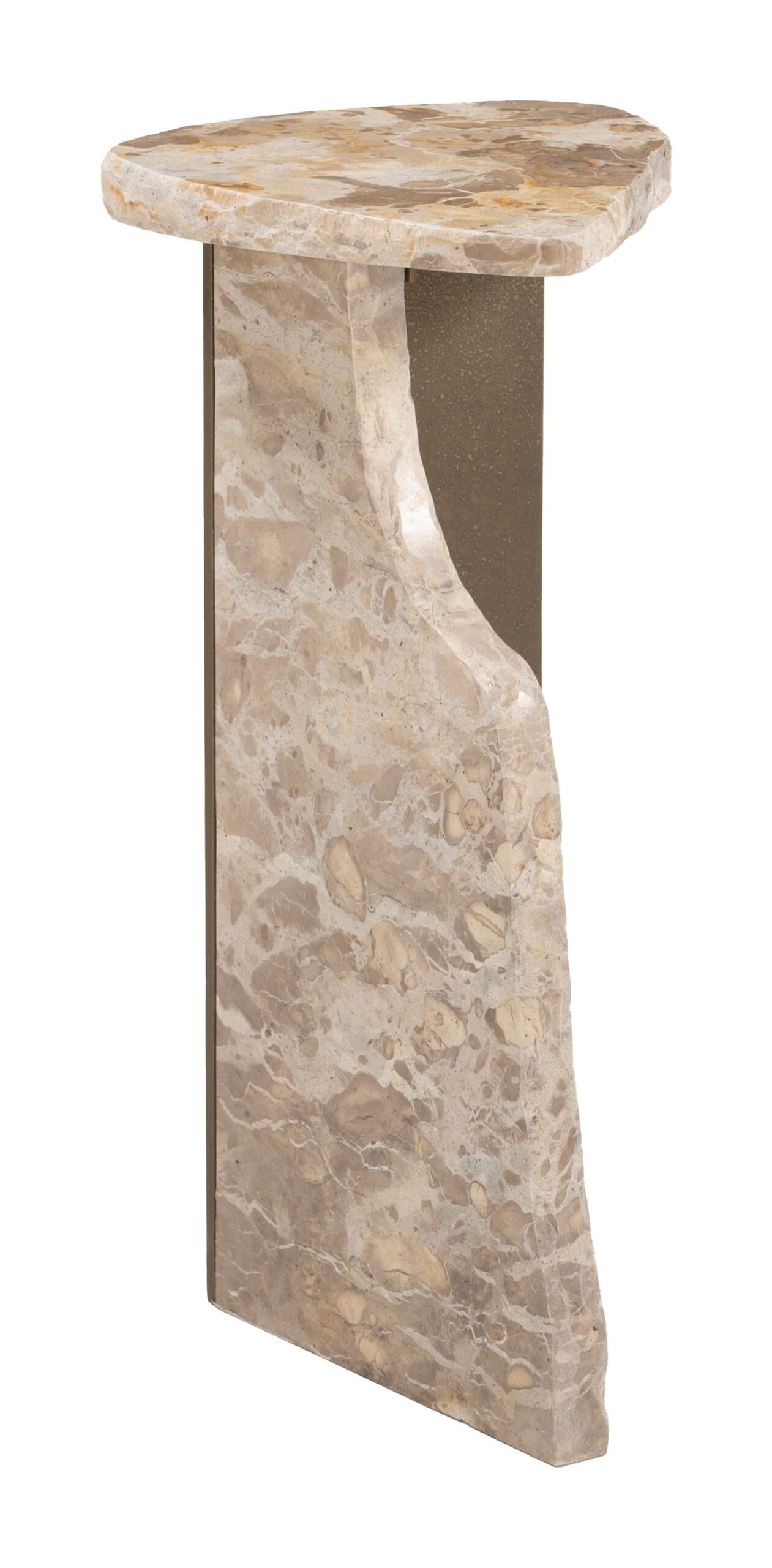 Surya Side Table Beige - Image 5