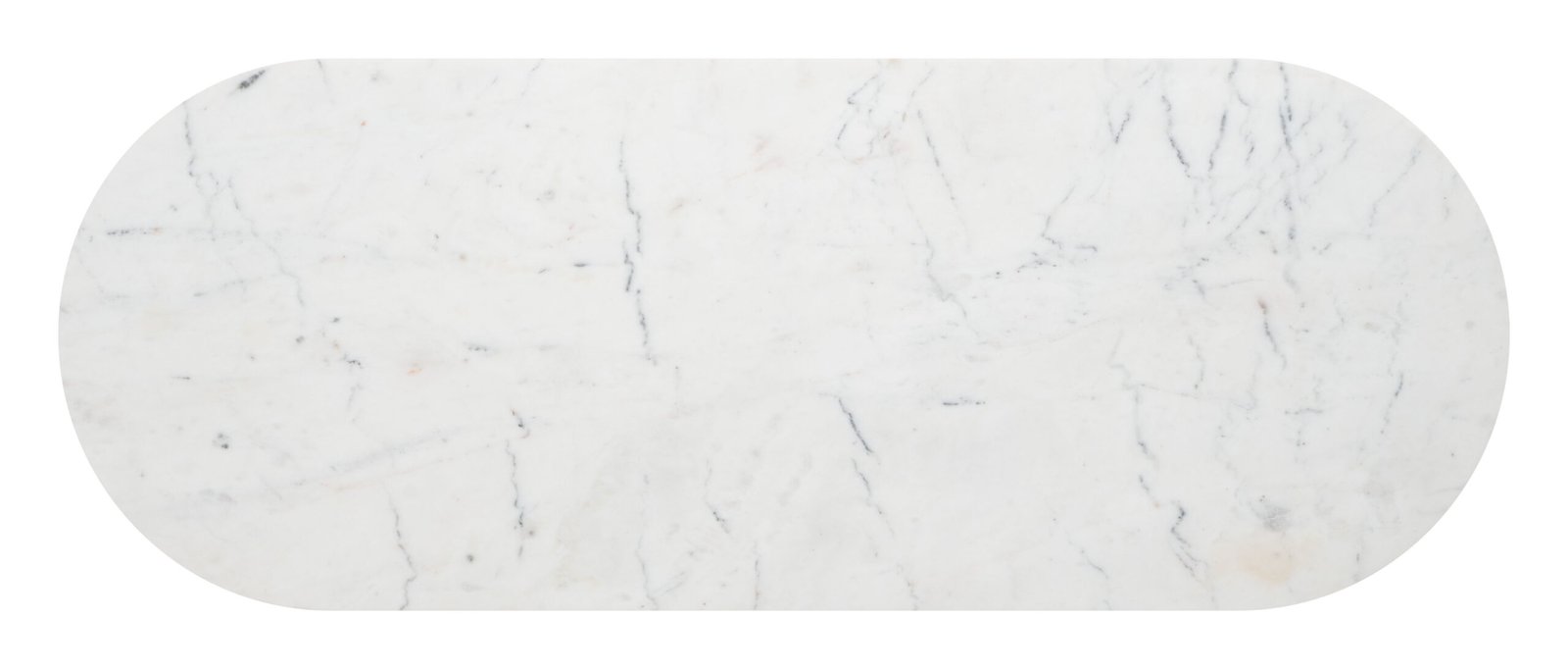 Bild Console Table White & Brass - Image 6