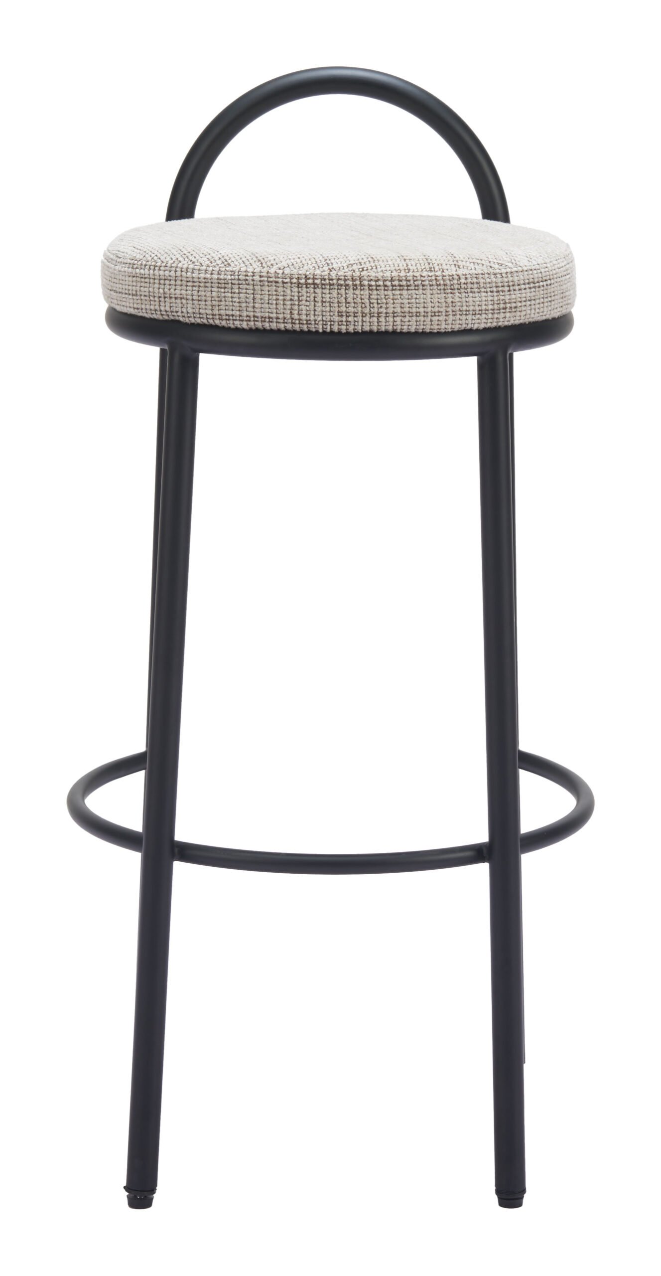 Sisal Barstool (Set of 2) Beige Tweed - Image 4