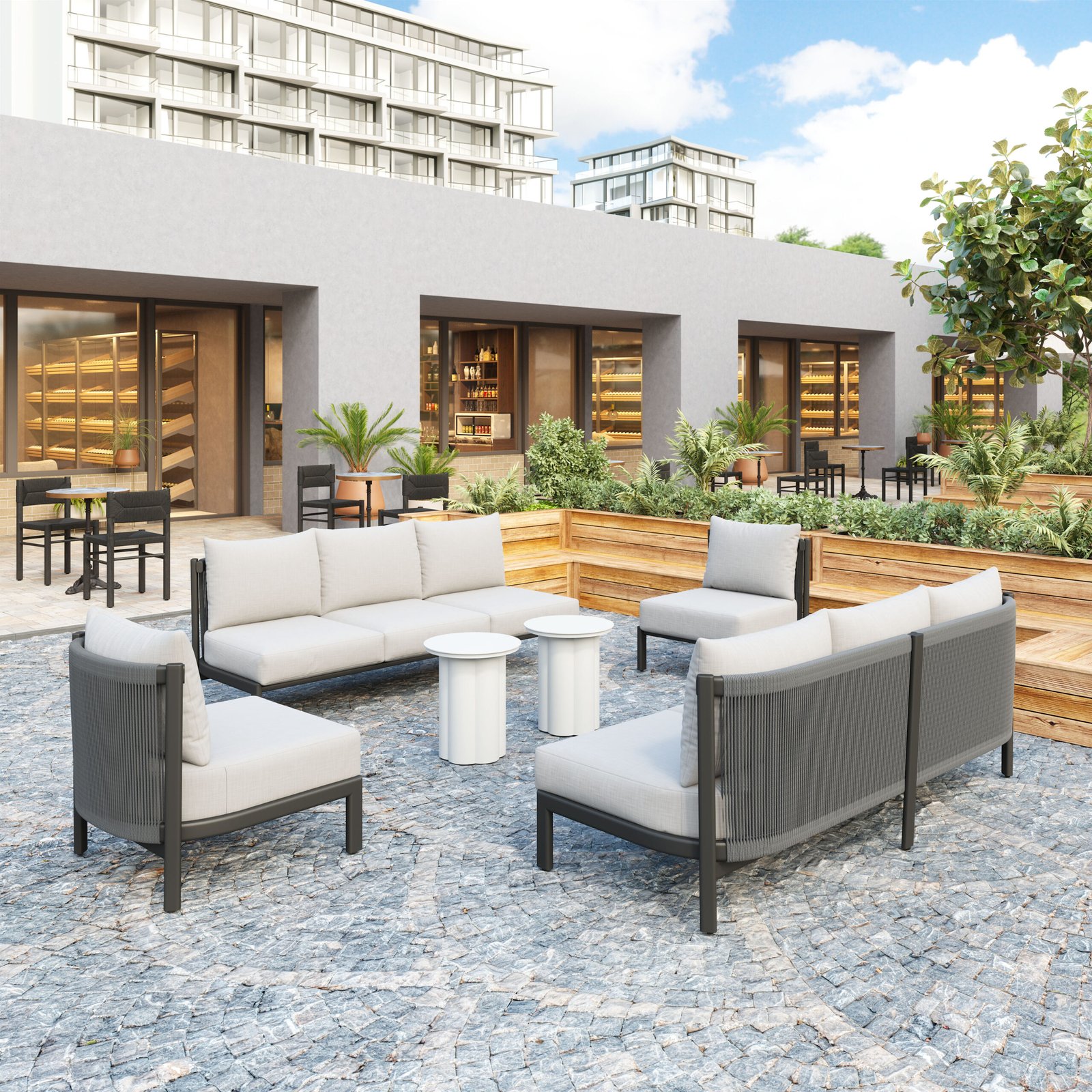 Horizon Sofa Gray - Image 2