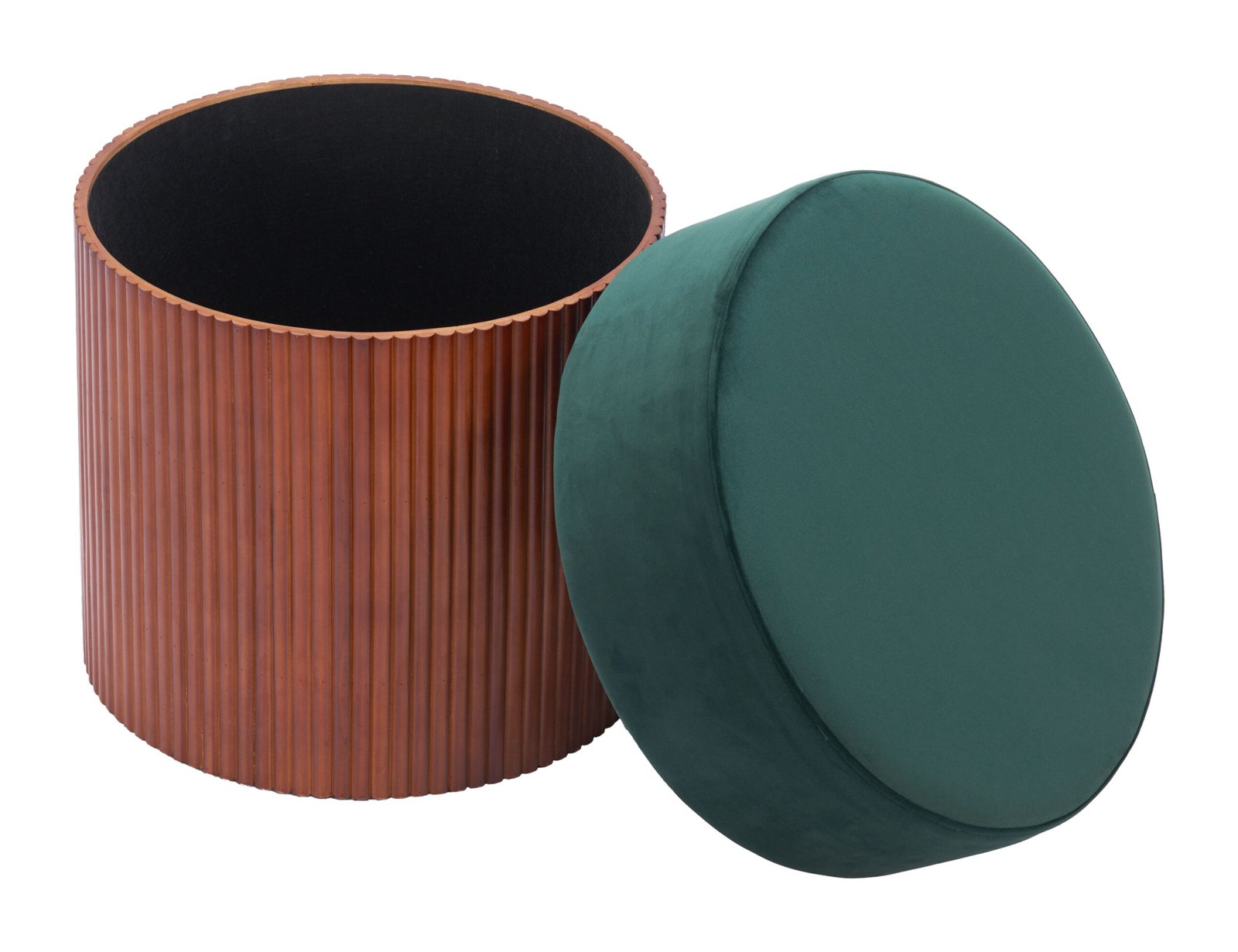 Boto Storage Ottoman Green - Image 8
