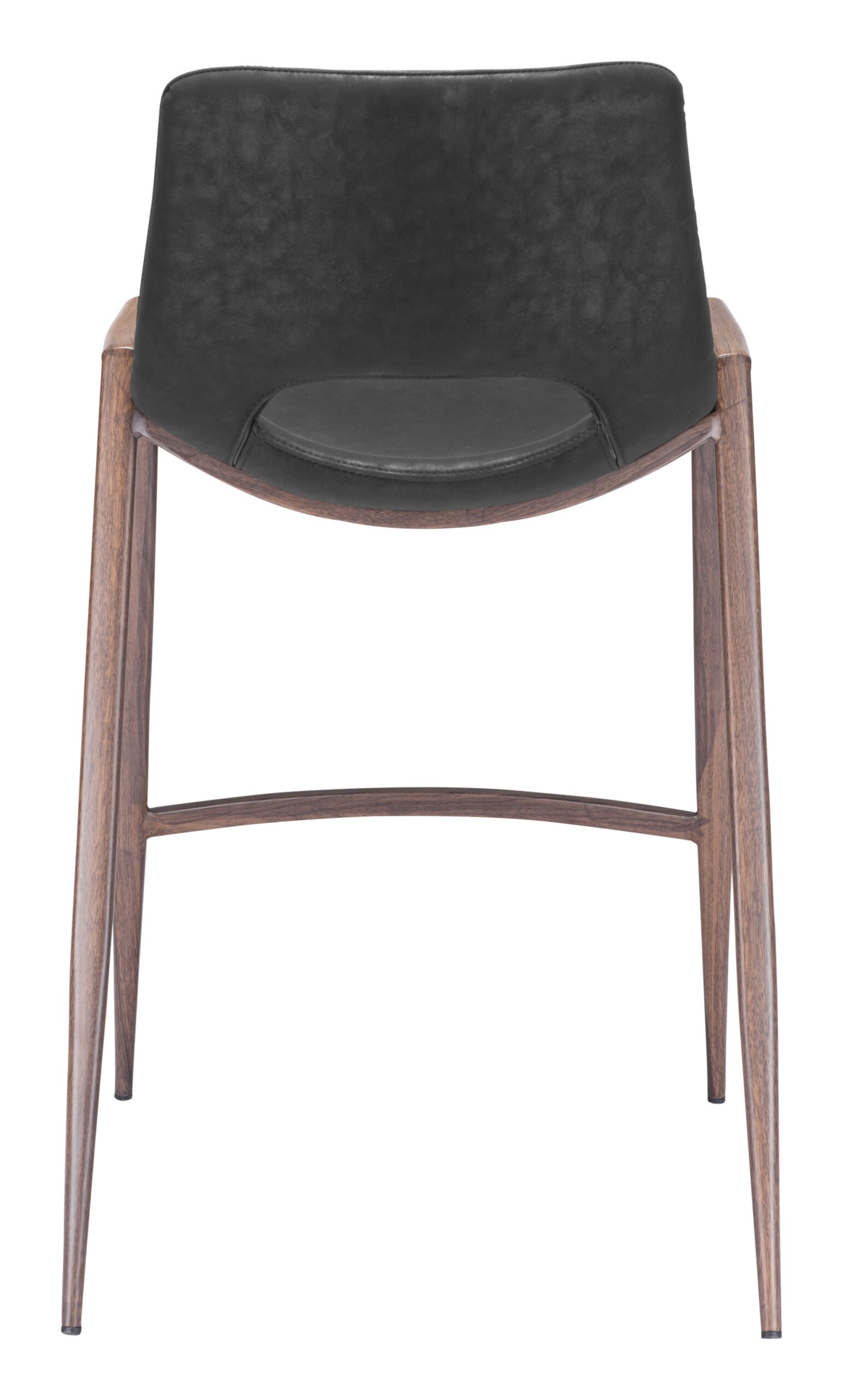 Desi Counter Stool (Set of 2) Black & Walnut - Image 6