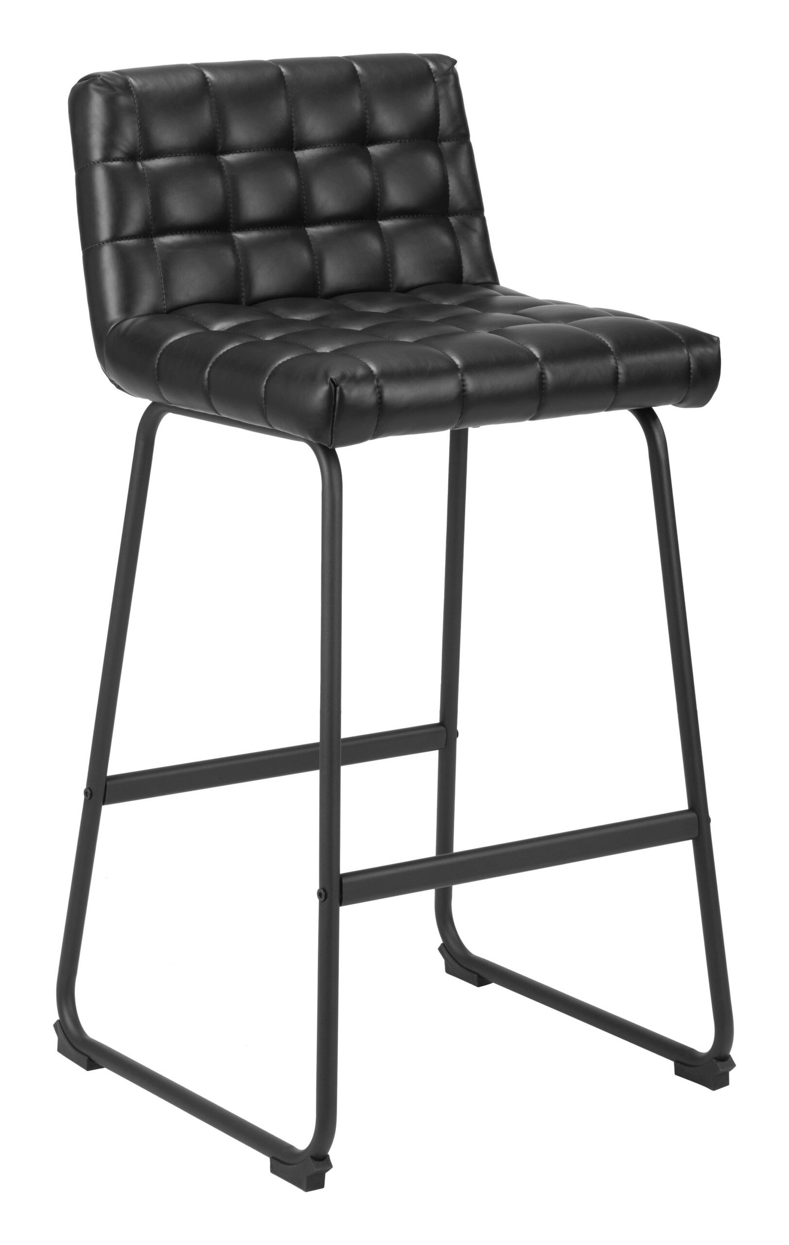 Pago Barstool (Set of 2) Black - Image 2