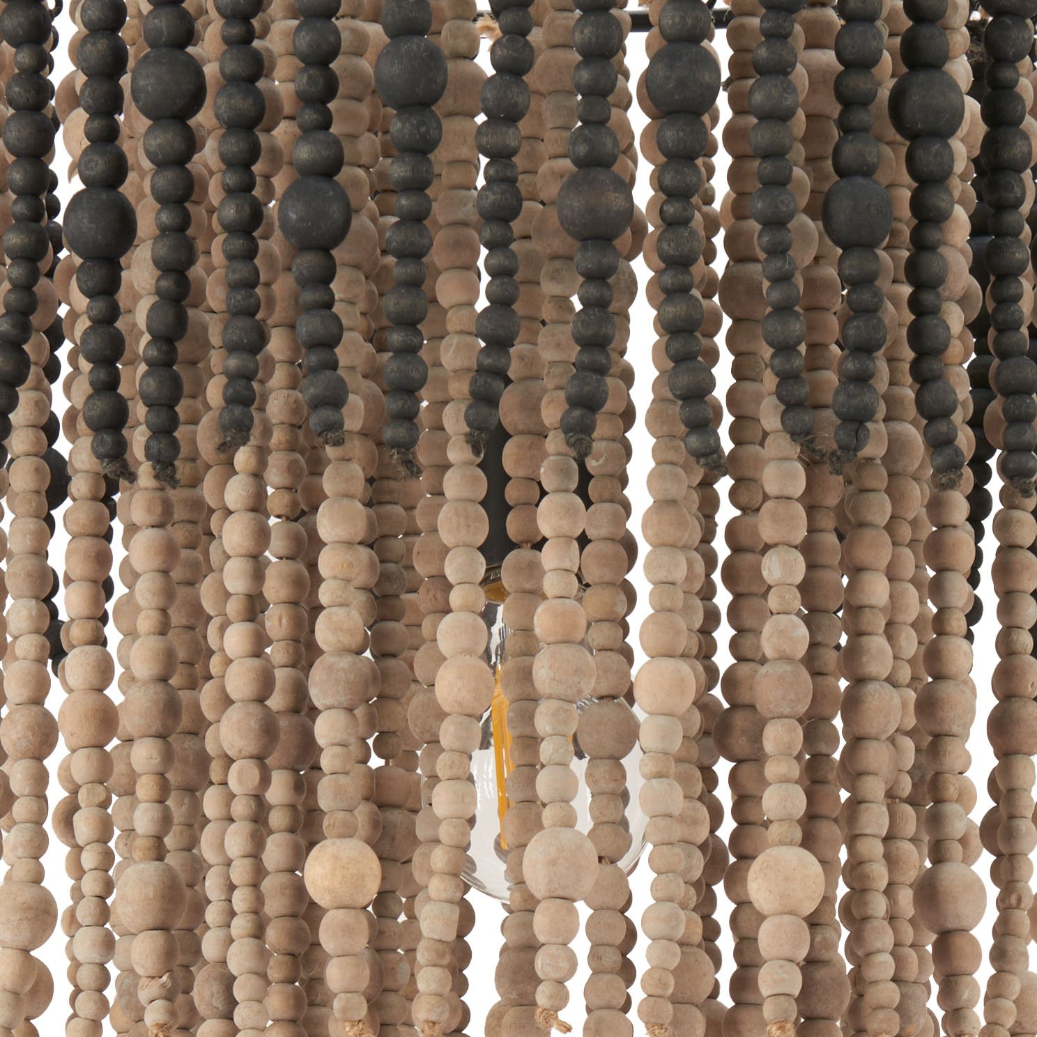 Bizu Ceiling Lamp Black & Beige - Image 6