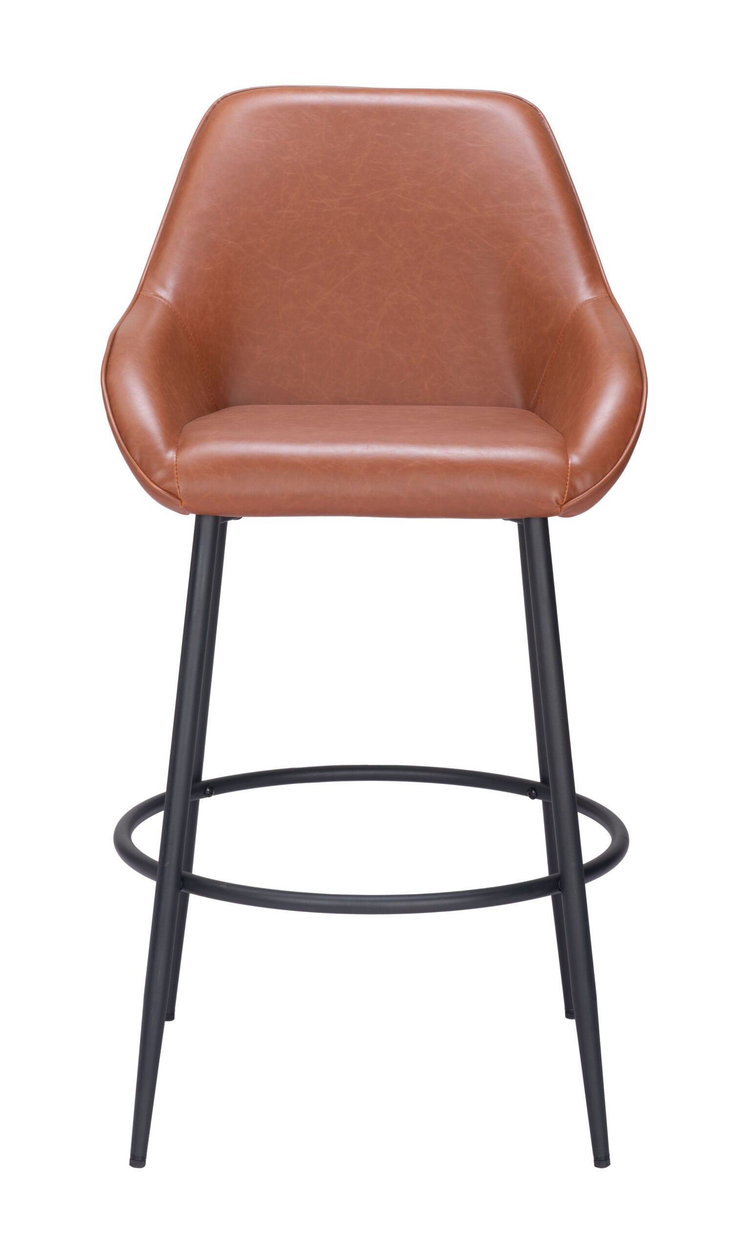 Vila Barstool (Set of 2) Brown - Image 3
