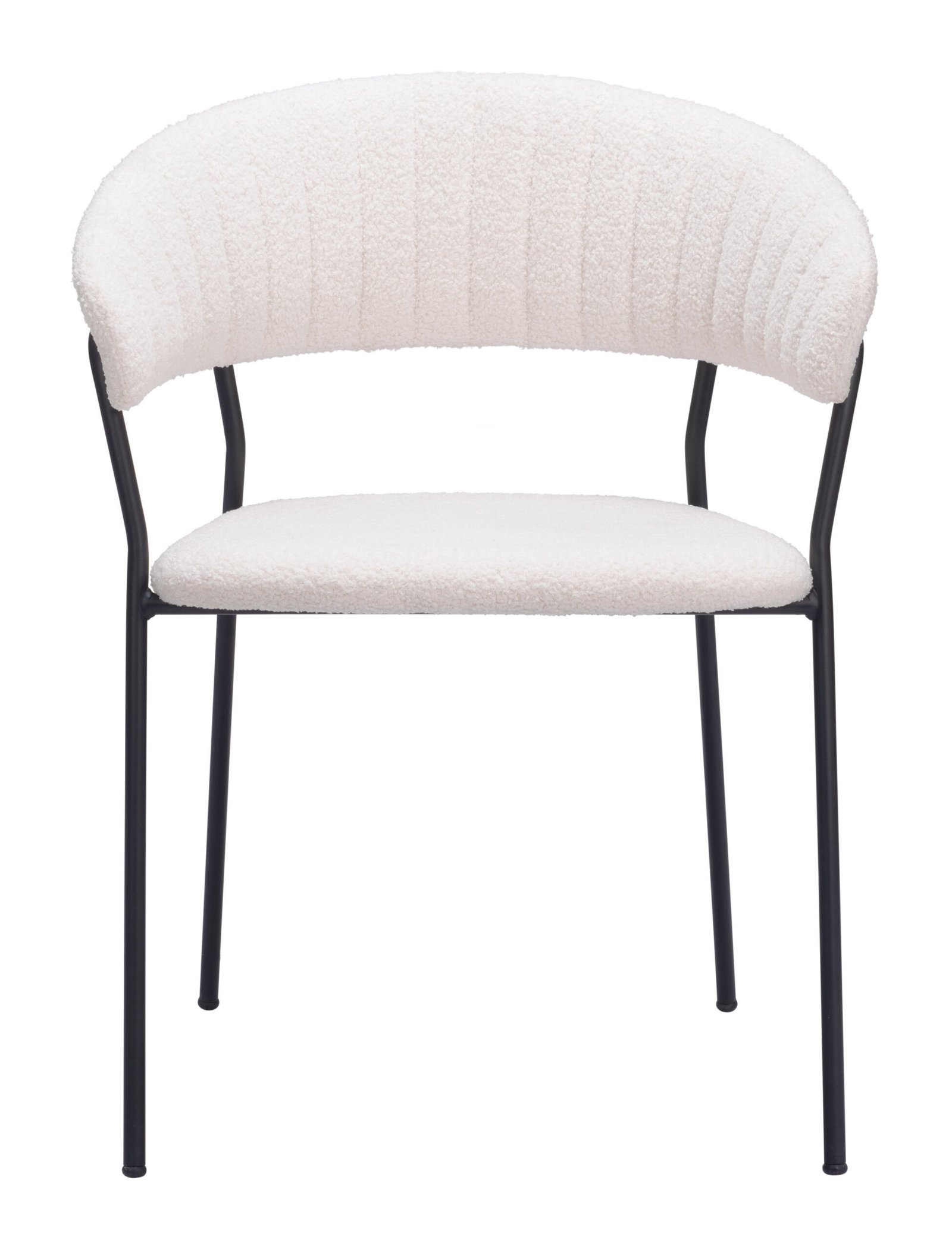 Josephine Dining Chair (Set of 2) Cream - Image 4