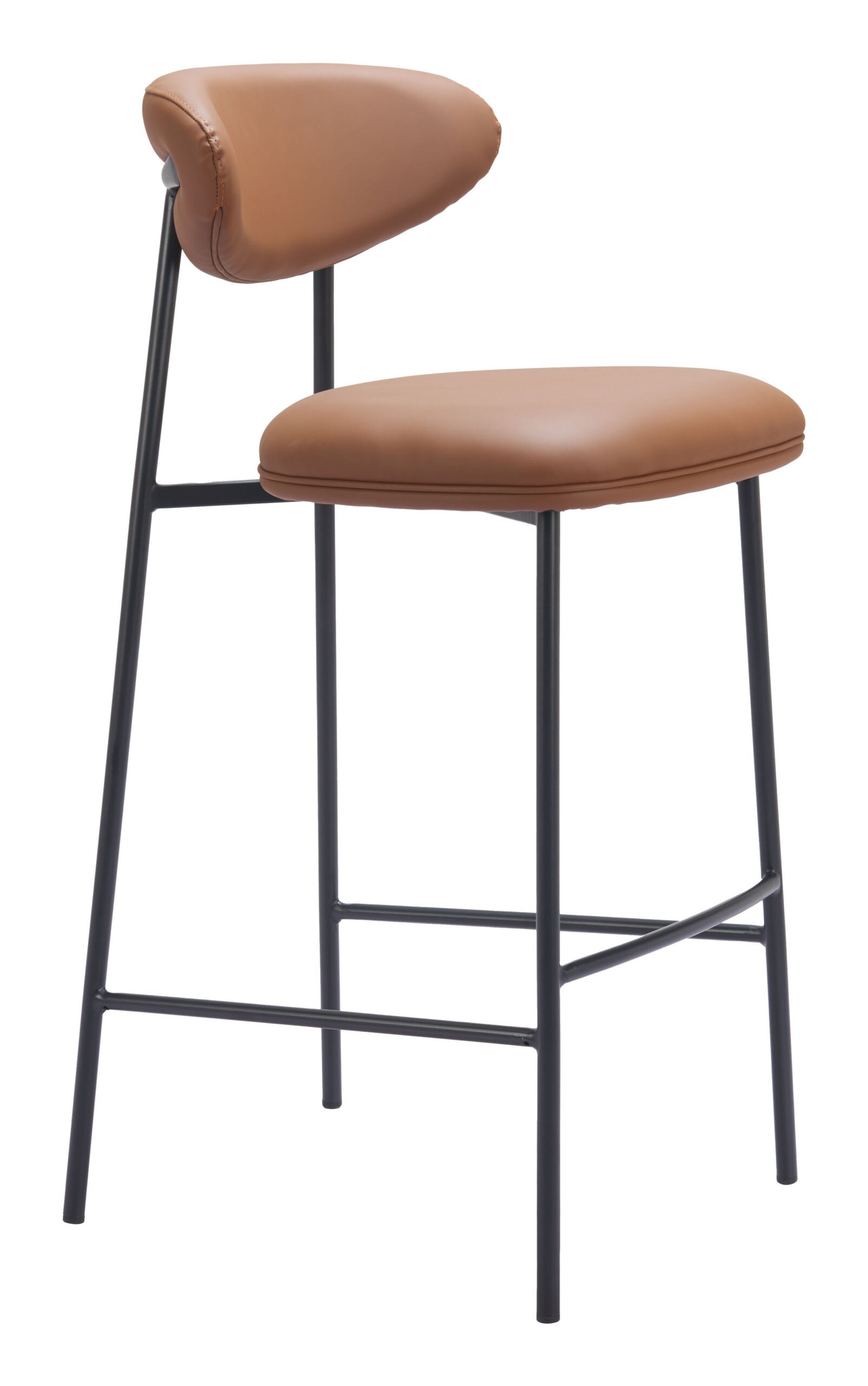 Rorun Barstool (Set of 2) Brown - Image 6
