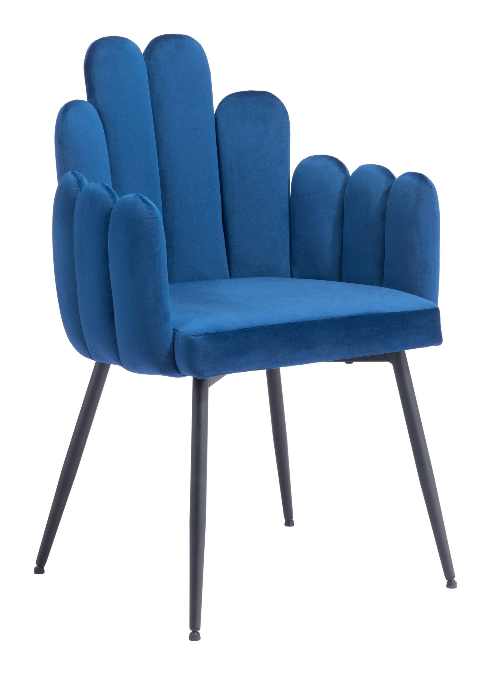 Noosa Dining Chair (Set of 2) Navy Blue - Image 3