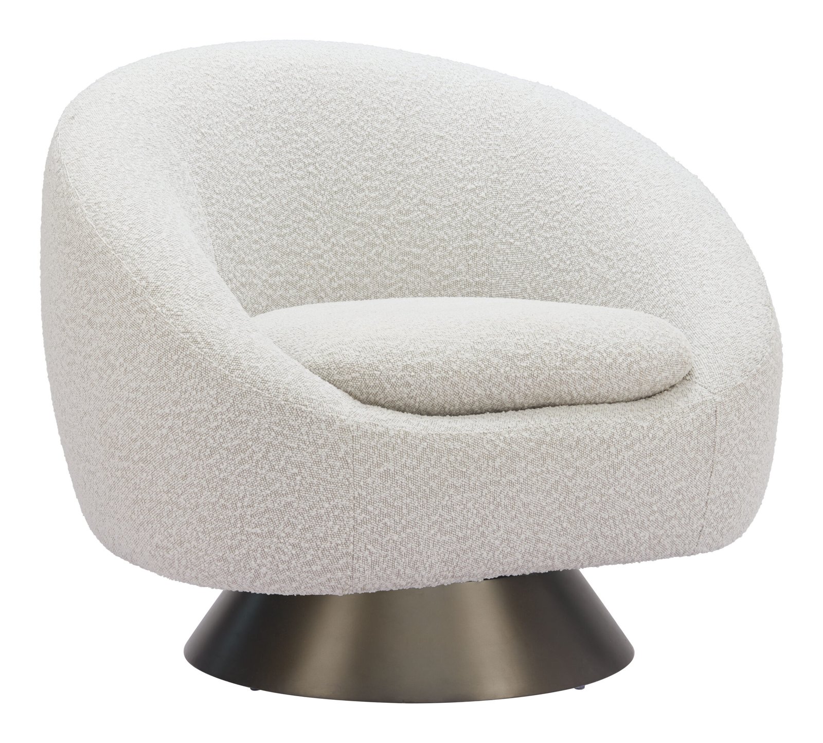 Modan Swivel Chair Misty Gray