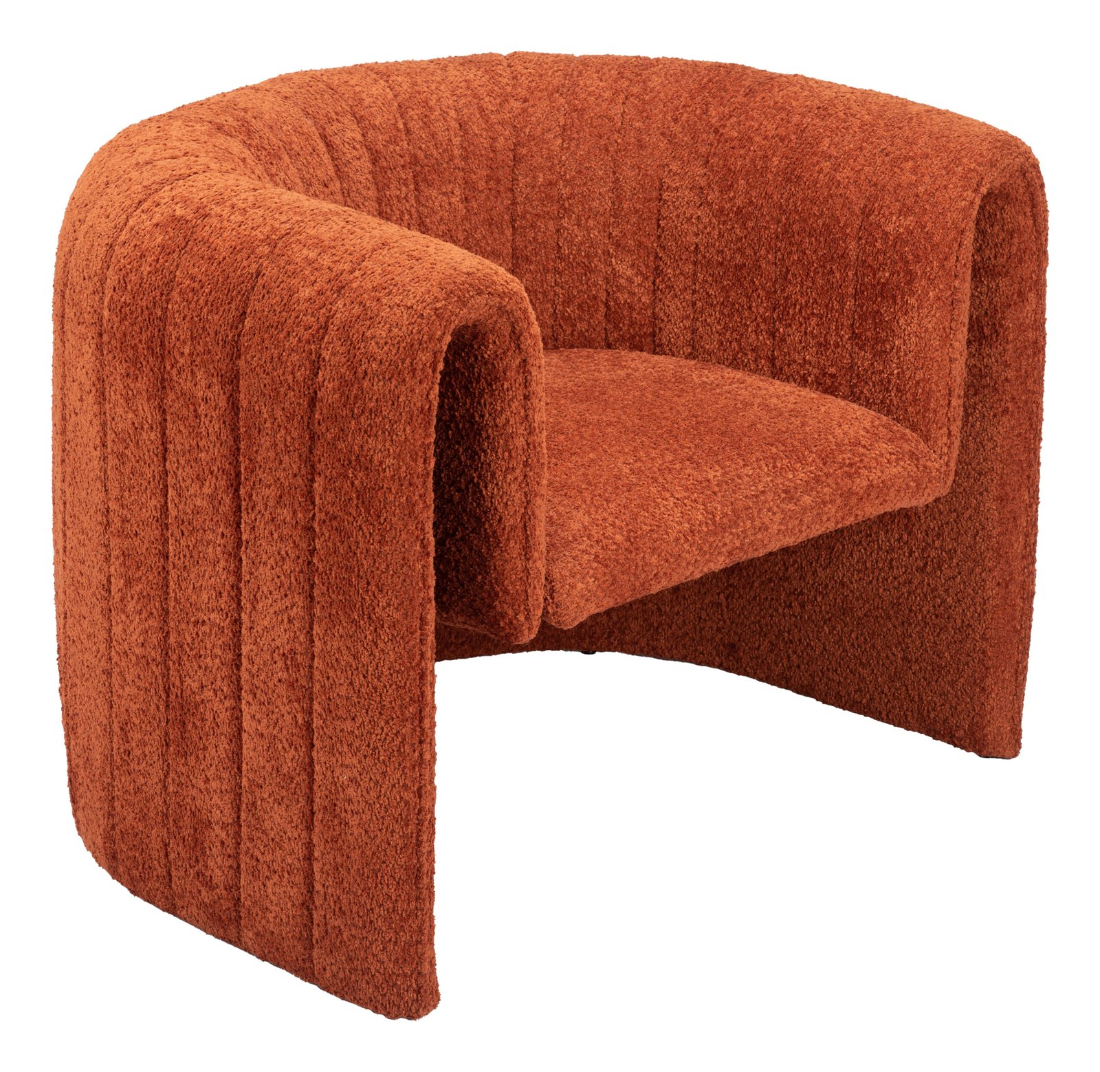 Viana Accent Chair Burnt Orange - Image 6