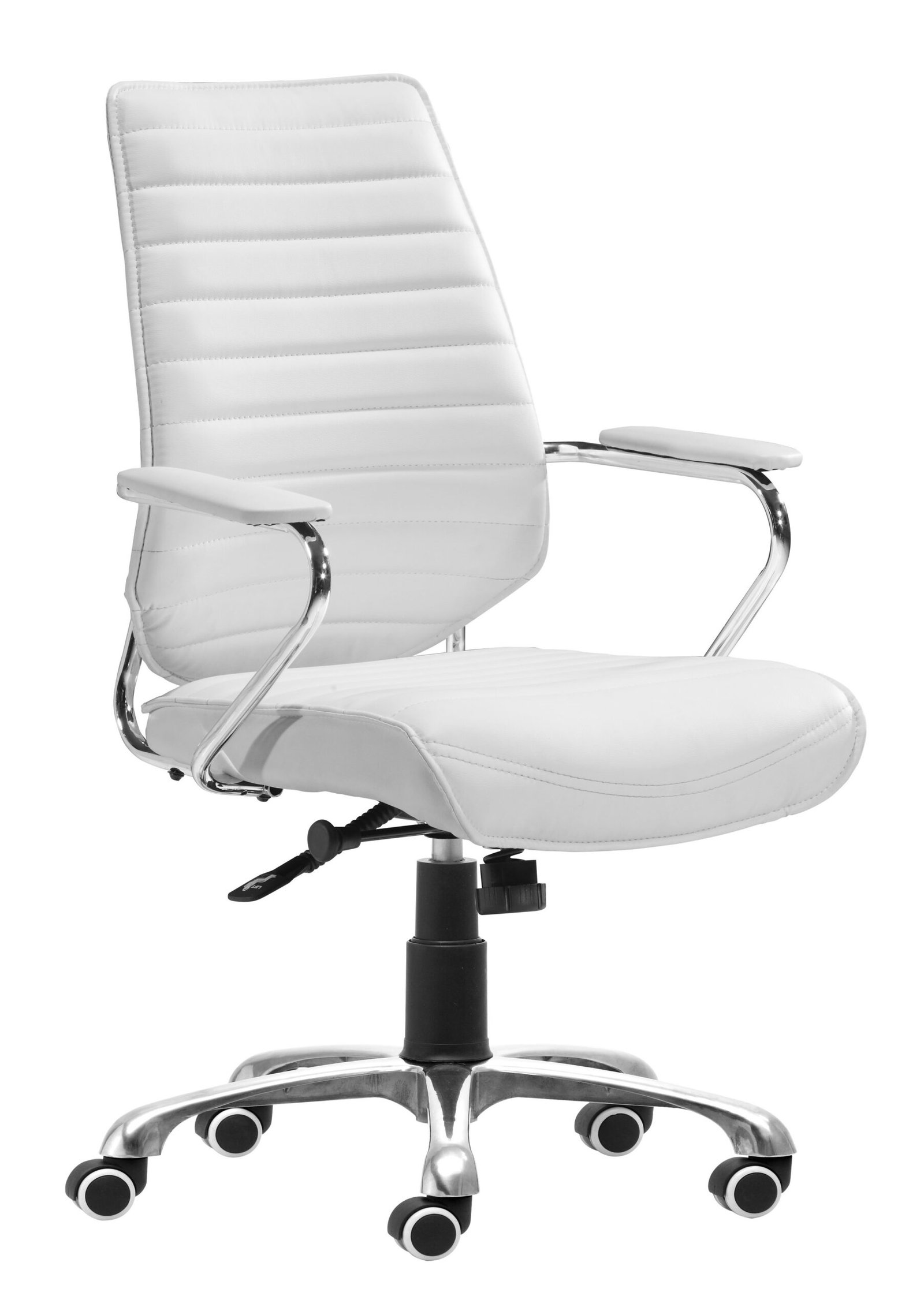 Enterprise Low Back Office Chair White - Image 2