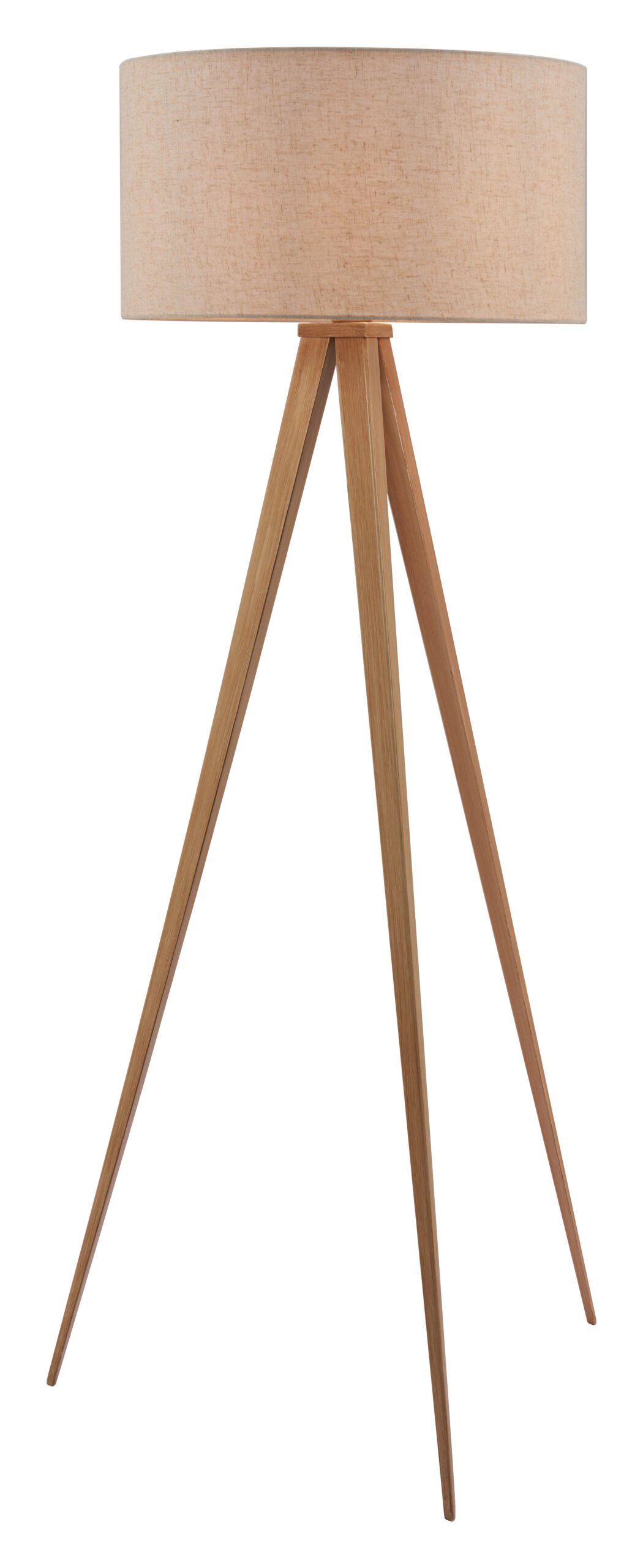 Imperial Floor Lamp Beige & Natural - Image 3