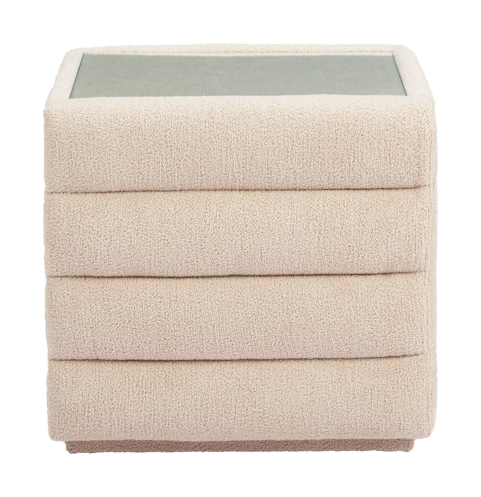 Soffice Nightstand Beige - Image 2