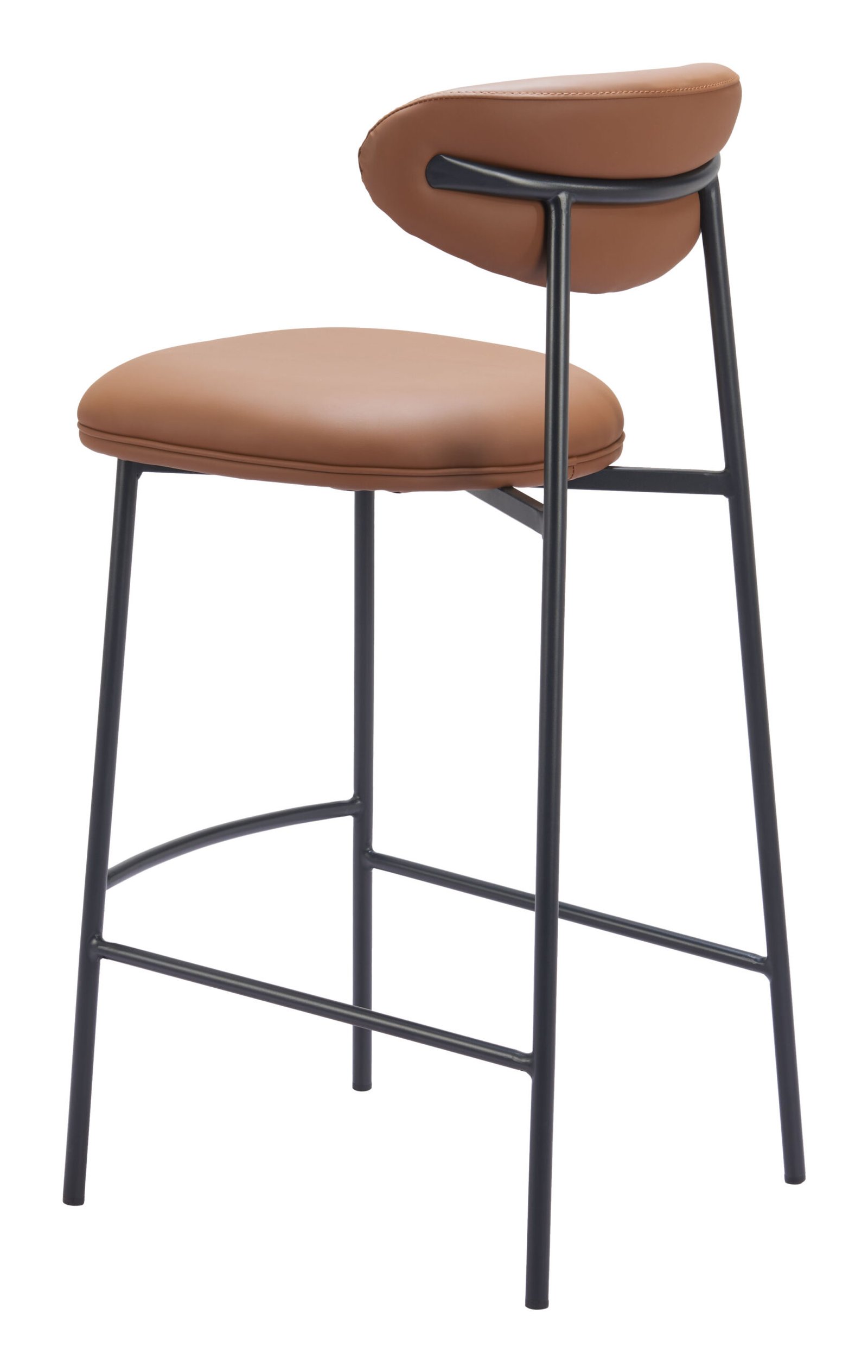 Rorun Barstool (Set of 2) Brown - Image 5