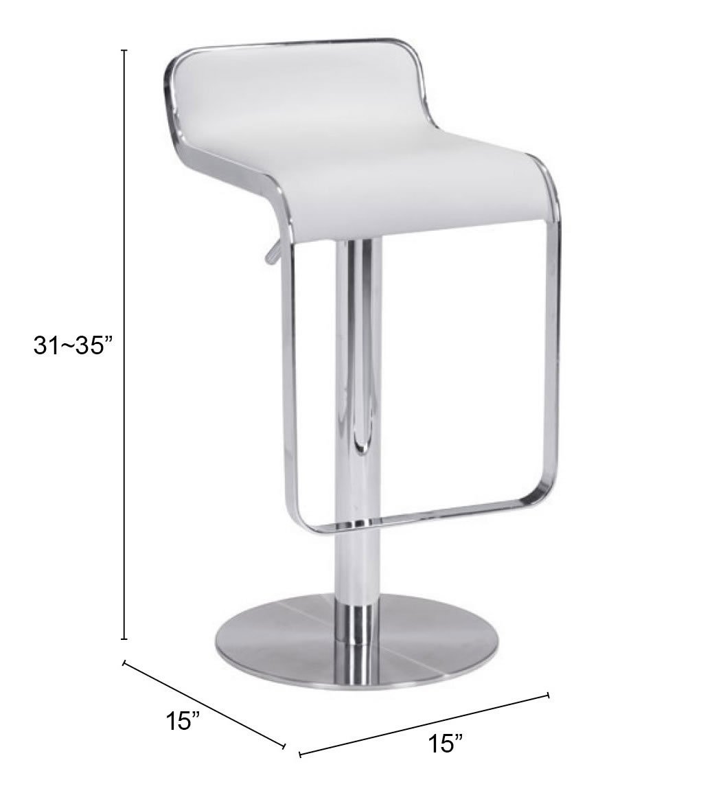Equino Barstool White - Image 7