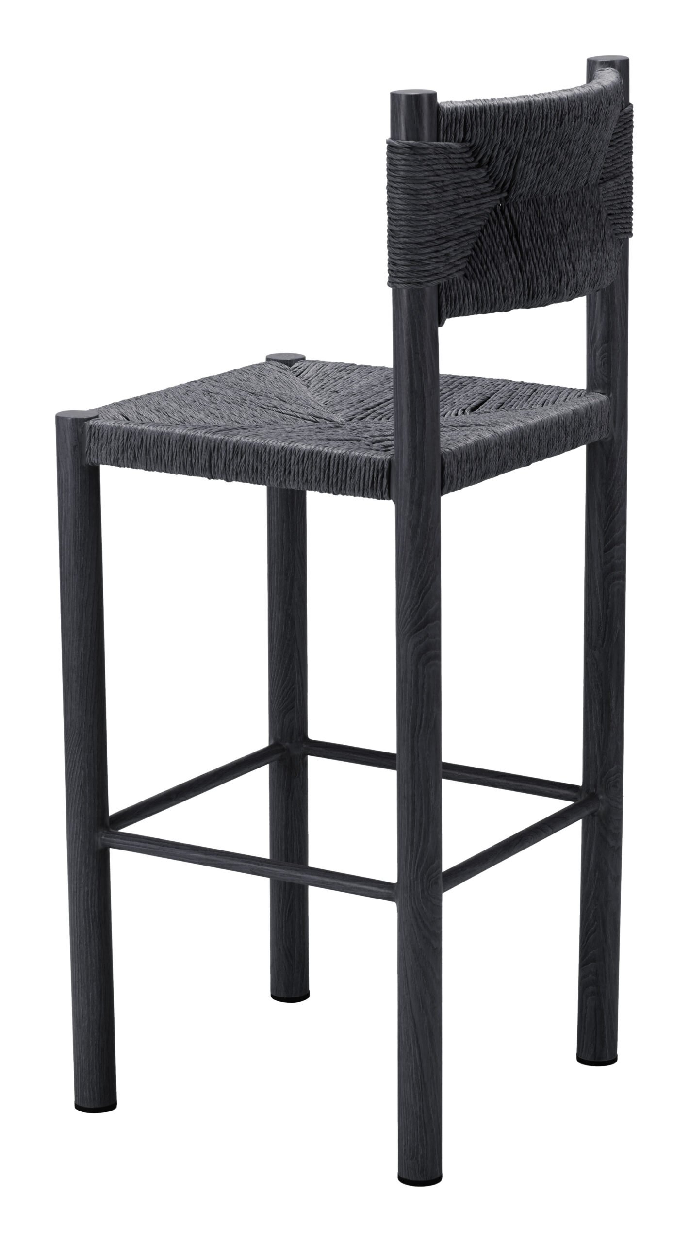 Iska Barstool (Set of 2) Black - Image 7