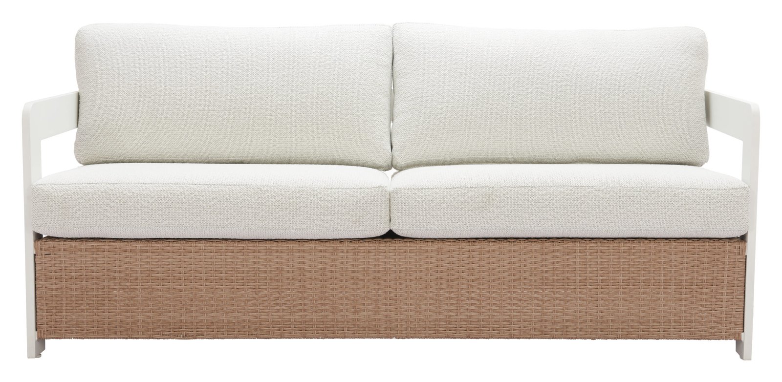 Gelo Sofa White & Brown - Image 6