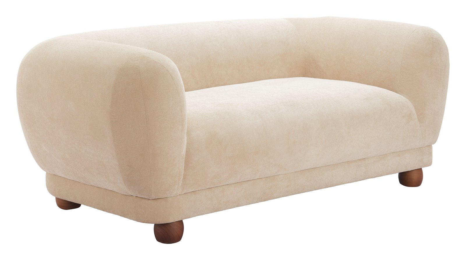 Boet Loveseat Taupe - Image 6